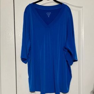 Joan Rivers Blue Women's Top Size 3X